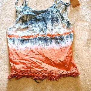 Hippie Tie Back Halter Top